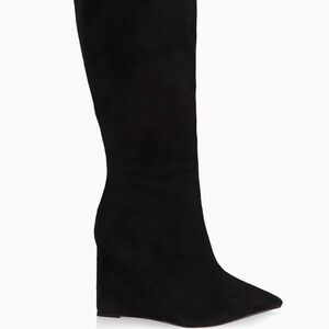 SCHUTZ Black Over the Knee Boots